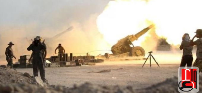 Iraqi army artillery fire at ISIS targets in Syria, near the border with Iraq (Iraqi News Agency, November 25, 2018)