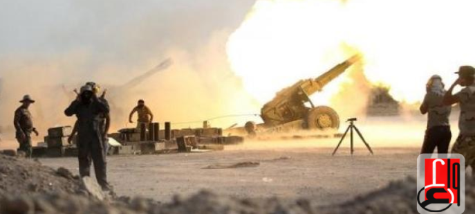 Iraqi army artillery fire at ISIS targets in Syrian territory, in the border area (Iraqi News Agency, December 16, 2018)