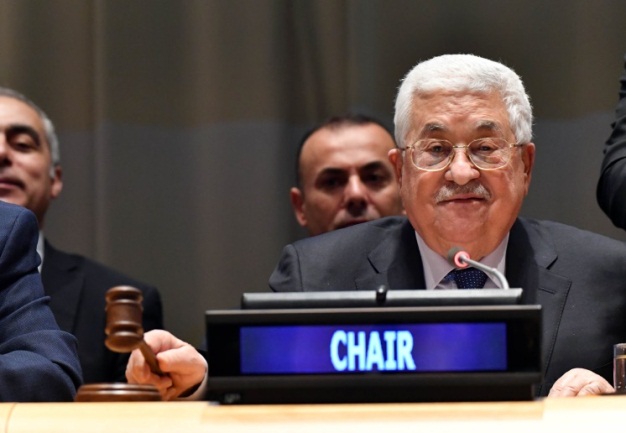 Mahmoud Abbas est officiellement nommé à la tête du groupe des 77 et de la Chine par le ministre des Affaires étrangères égyptien, avec la participation du secrétaire général des Nations unies et du président du Conseil de sécurité des Nations unies (Wafa, 15 janvier 2019)