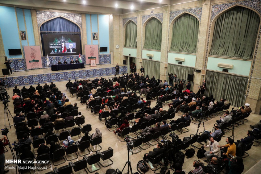 The conference “Gaza, a Symbol of Resistance” in Tehran (Mehr, January 20 2019).