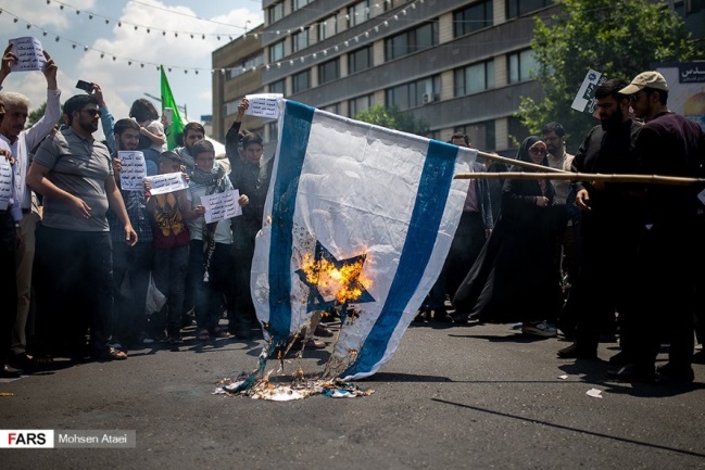 Jerusalem Day parade in Tehran (Fars, May 31, 2019).