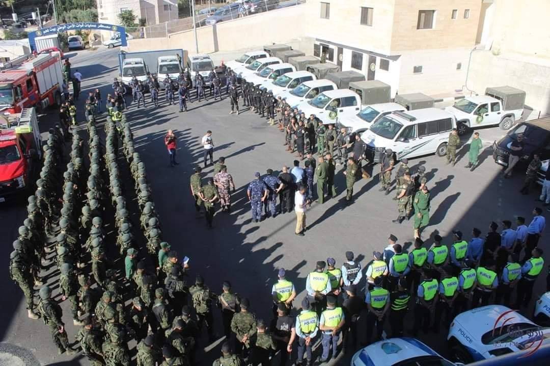 Exercise in Bethlehem (official Facebook page of public relations in the Palestinian preventive security apparatus, July 2, 2019).