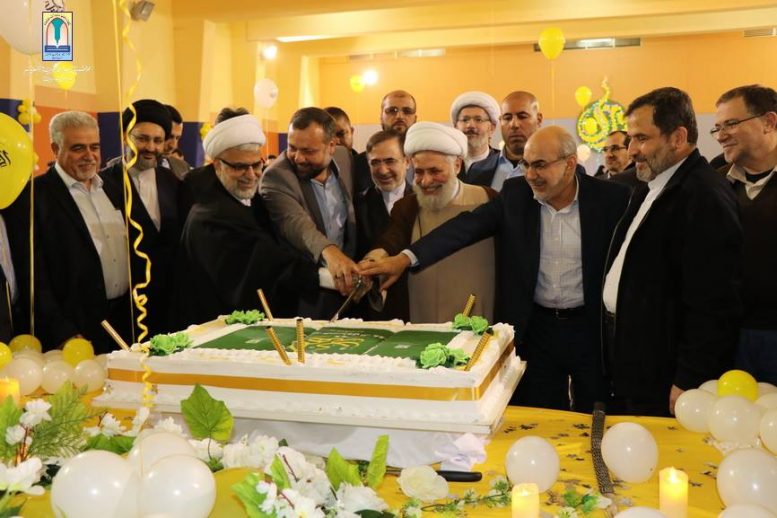 Hezbollah’s Deputy Secretary-General Sheikh Naim Qassem at the ceremony of the 26th anniversary of establishing the Al-Mahdi School network (Facebook page of the Al-Mahdi school in Mashghara, April 18, 2019)