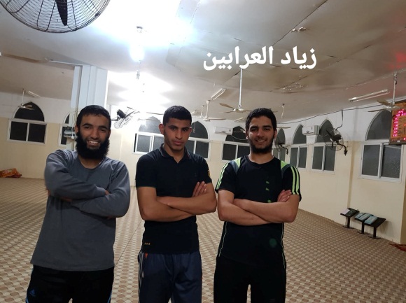 Abdallah al-Ghomri (right) and Ahmed al-Adini (Facebook page of Ziyad al-Arabin Hanjuri, August 10, 2019).