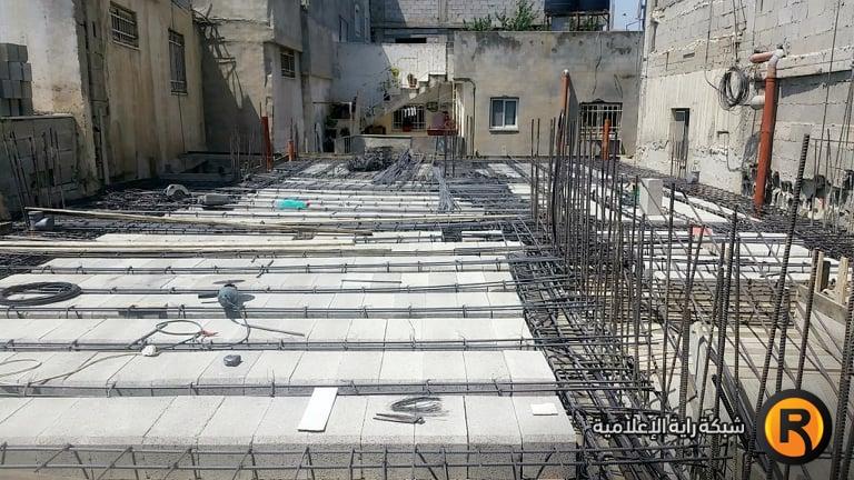 Rebuilding the Abu Hamid house in the al-Am'ari refugee camp in Ramallah (Raya News website, September 2, 2019). 