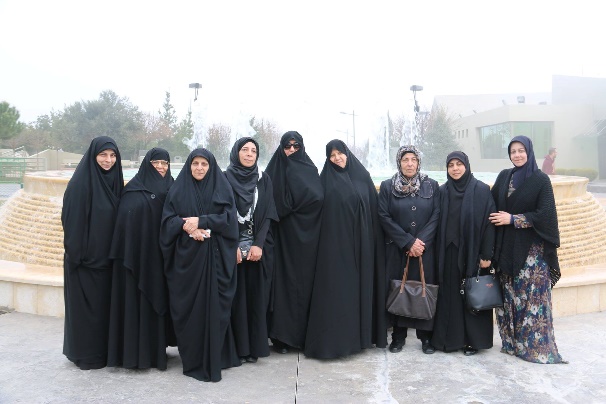 Delegation of women belonging to the Iranian Supreme Leader’s Office (engaged in religious questions and answers for women) visiting Mleeta (Facebook page of Mleeta, March 13, 2018). 