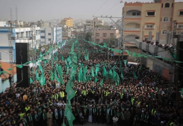 مهرجان حماس في شمال القطاع (موقع حماس، 13 كانون الأول / ديسمبر 2019). 