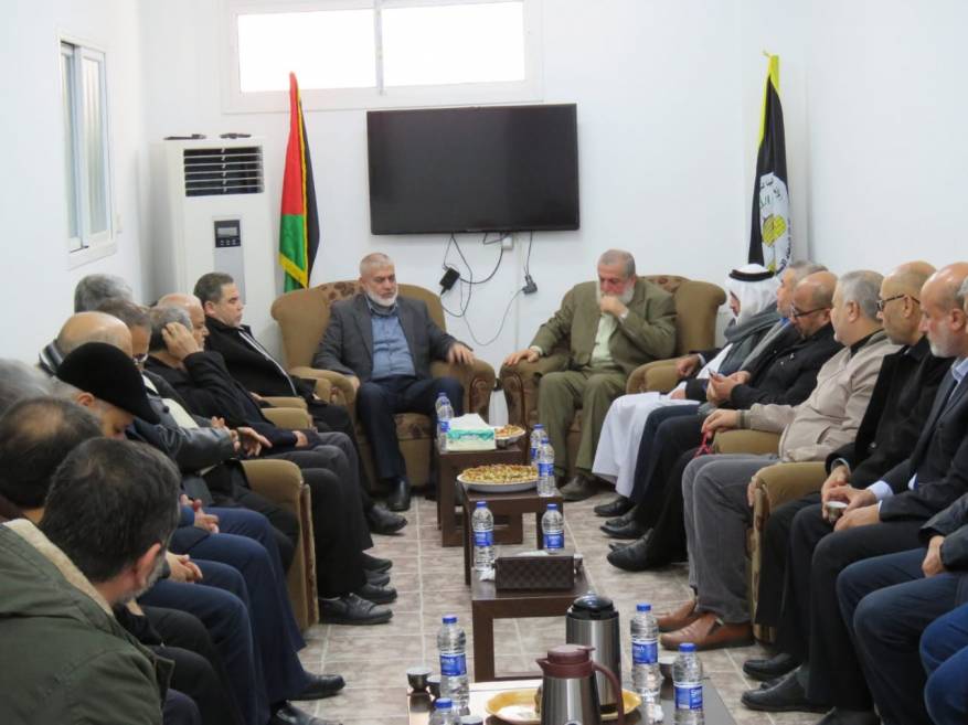 The meeting of the Hamas and PIJ leaderships (PIJ website, January 14, 2020). 