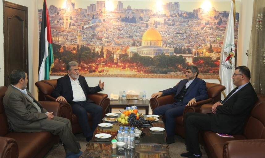 Ziyad al-Nakhalah meets with the Iranian ambassador (alqudsnews.net, February 10, 2020).