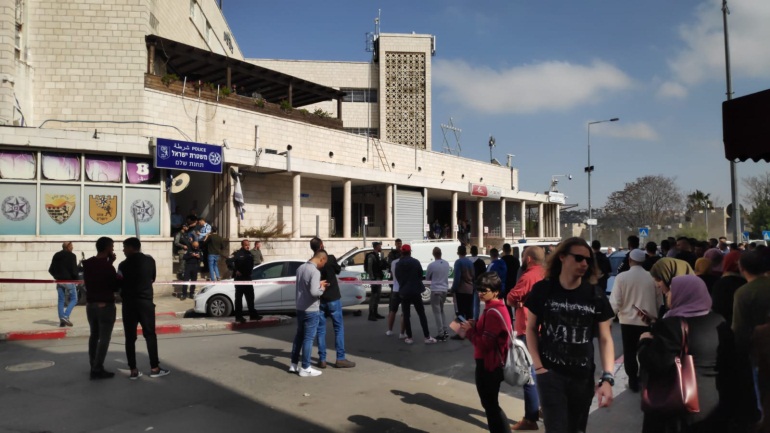 The police station where the stabbing attack was attempted (The Communication Talking Group, March 10, 2020). 