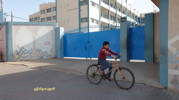 Gaza Strip schools are closed.