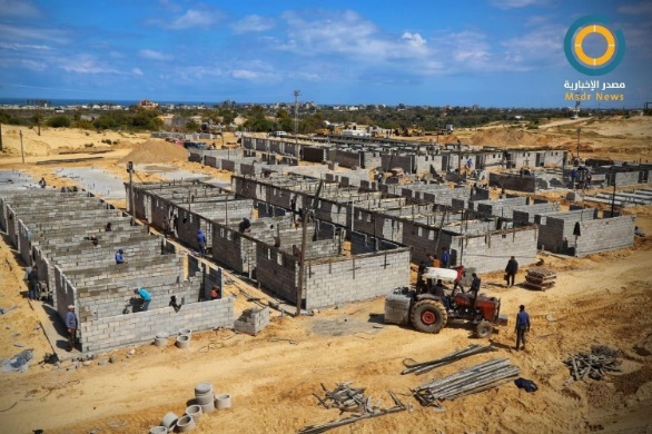 Work which began on March 17 continues for the erection of 1,000 quarantine units in Rafah and the northern Gaza Strip (Msdrnewsnetwork Facebook page, March 21, 2020).