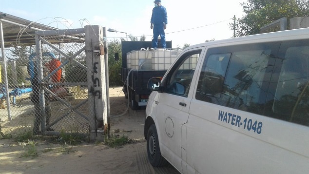 Disinfection of wells throughout the Gaza Strip funded by the Human Appeal Association (Facebook page of the Coastal Municipalities Water Utility (CMWU), April 2, 2020)