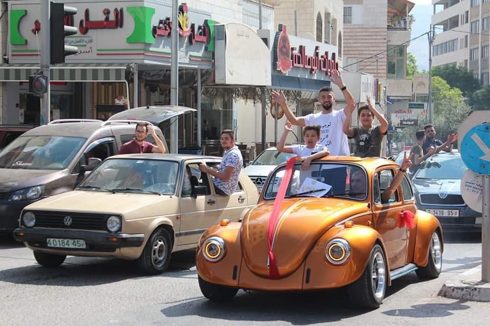 החגיגות בשכם (דף הפייסבוק QUDSN, 11 ביולי 2020)