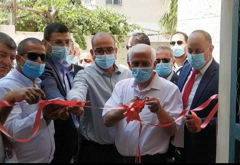 Kamel Hamid opens a new medical center in the town of Husan (Kamel Hamid's Facebook page, September 3, 2020).