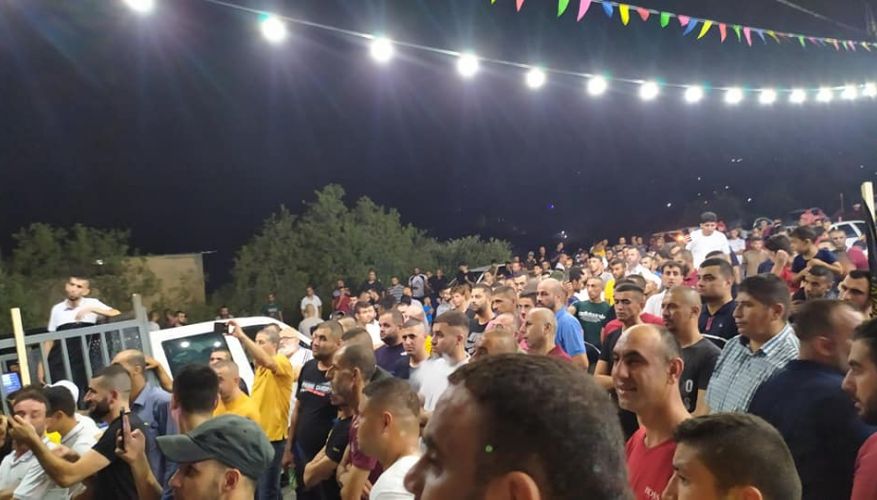 Reception held in Alar for the released PIJ operative. No masks, no social distancing (PIJ website, September 4, 2020).