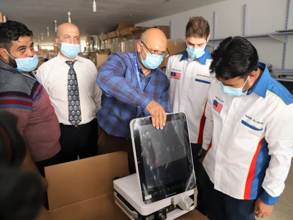 Delivery of medical equipment from Malaysia (website of the ministry of health in Gaza, October 25, 2020).