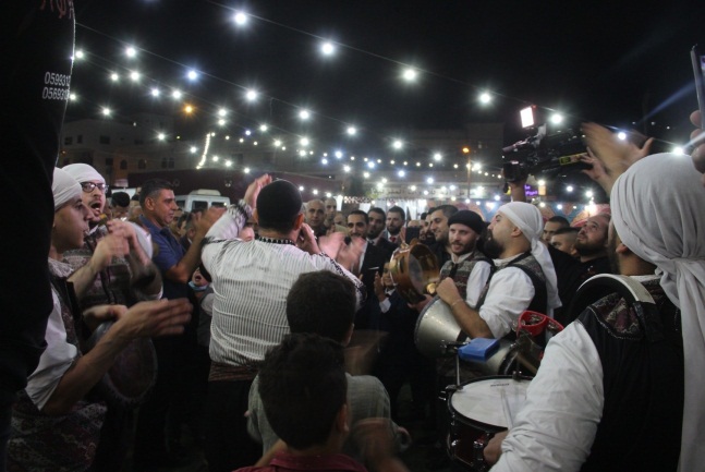 A wedding in the village of Yamun, in the Jenin district (Facebook page of alyamun.alhabeba, October 31, 2020). 