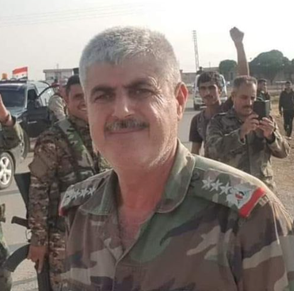 Brigadier General Bashir [Salim] Ismail, commander of the 137th Brigade in the Syrian army, who was killed by ISIS (Deir ez-Zor 24 Twitter account, November 18, 2020; @musabalmjbel Twitter account, November 18, 2020)