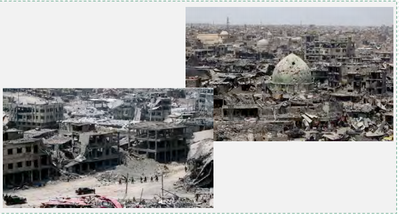 The extensive destruction caused to the city of Mosul during its liberation from ISIS (Al-Alam, July 10, 2017) 