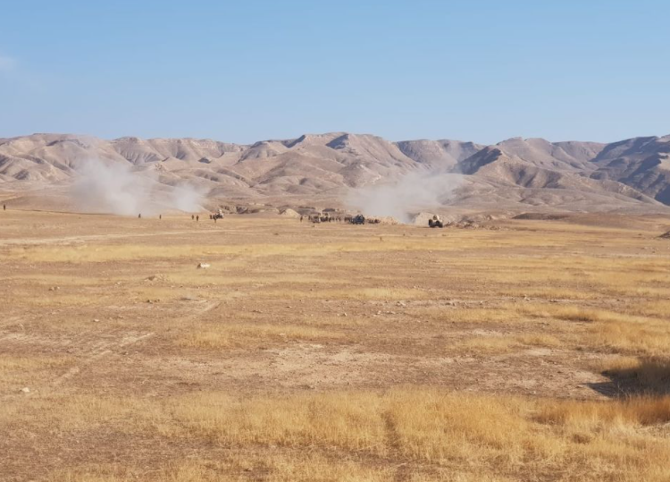 Iraqi army forces during searches in Makhoul Mountains (Facebook page of the Iraqi Defense Ministry, December 3, 2020). the of the Iraqi army