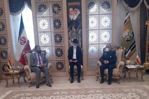 The meeting between the head of the Coordination Department at the General Command of the Iranian Armed Forces and the senior adviser to the Iraqi minister of interior (Mashregh News, March 1, 2021)