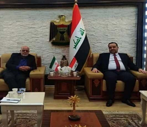 The meeting between the Iranian ambassador to Baghdad with the Iraqi minister of trade (IRNA, February 22, 2021) 