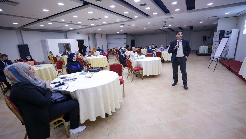 The Palestinian Central Elections Committee trains local election observers (al-Hayat al-Jadeeda, April 18, 2021).