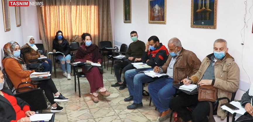 Persian language classes at Damascus University. Source: Tasnim, April 19