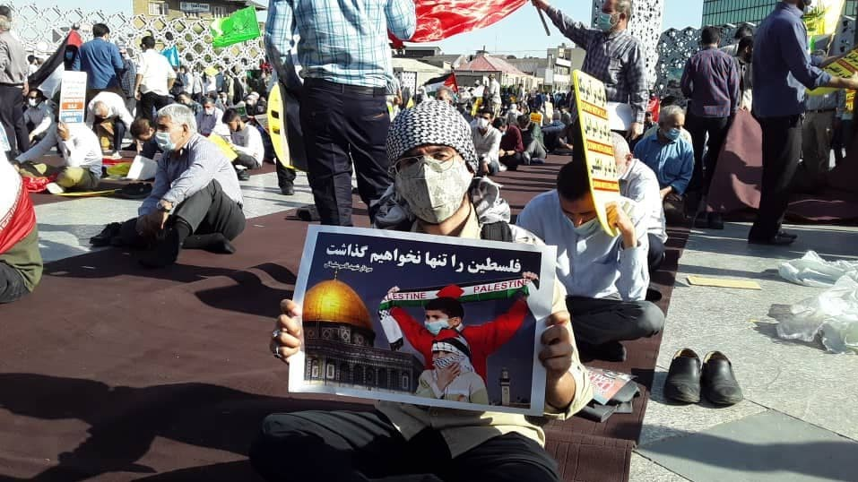 Rally in support for Palestine in Tehran. (ISNA, May 19) 