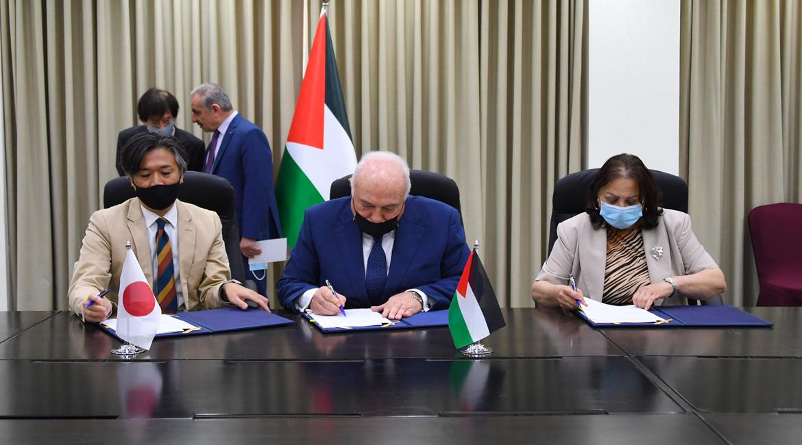 Agreement signed for Japanese assistance for the Palestinian ministry of health (Wafa, June 30, 2021).