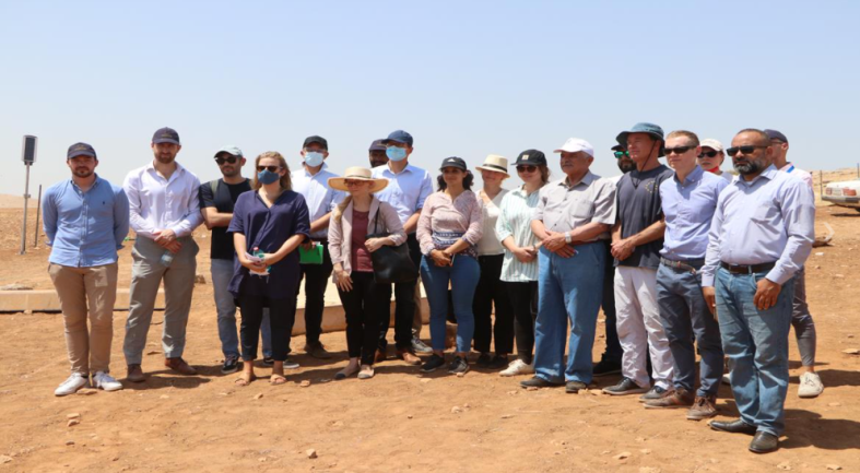 שגרירים וקונסולים של מדינות האיחוד האירופאי מזדהים עם ח'רבת חמצה אלפוקא (ופא, 19 ביולי 2021) 