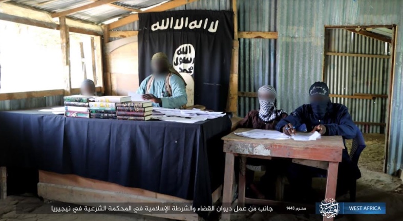 Activity of the Bureau of Justice and the Islamic police in ISIS’s sharia court in Nigeria.