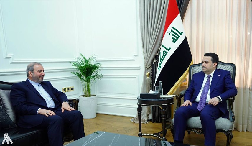 The Iraqi prime minister meets with the Iran ambassador to Baghdad (al-Alam, March 13, 2023).