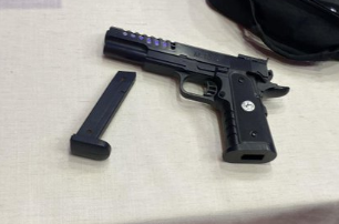 Handgun seized in Ya'bad (IDF spokesman's Twitter account, June 11, 2023).