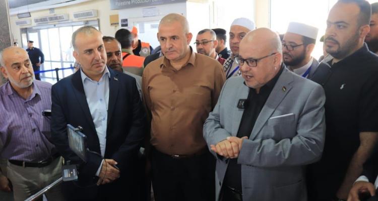 Issam al-Dalis at the Rafah Crossing (Shehab, June 12, 2023).