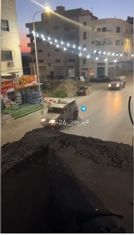 IDF forces on al-Ascar Street (@jenencamb Telegram channel, June 19, 2023).