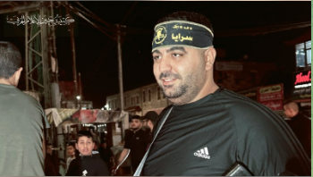 al-Ghoul wearing a PIJ Jerusalem Brigades headband (Jenin Battalion alternative Telegram channel, June 22, 2023).