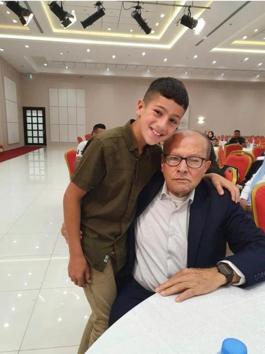 the most recent picture of Qudri Abu Bakr, taken at the event for prisoners' children in Ramallah (commission for prisoners and released prisoners' affairs Facebook page, July 1, 2023). 