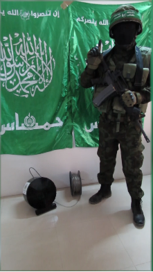 The Shoaz 1 armor-piercing device (Izz al-Din Qassam Brigades in Judea and Samaria Telegram channel, July 15, 2023).