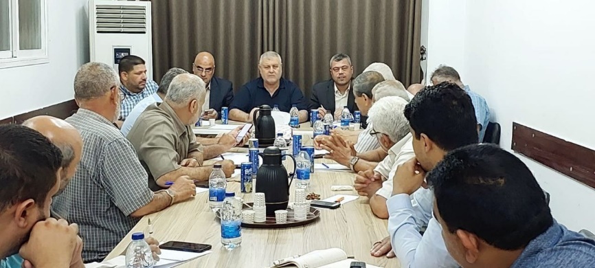 Organizational meeting (al-Aqsa Telegram channel, July 16, 2023).