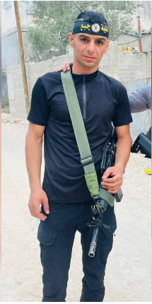 Iyad Hamamra, one of the operatives detained in Jaba (Daffa_media Telegram channel [the PIJ Telegram channel in Judea and Samaria], July 16, 2023).