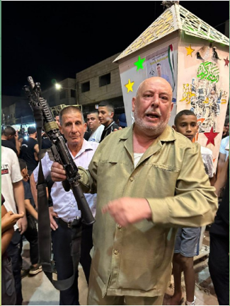 Senior PIJ figure Khaled Abu Zina (Daffa_media Telegram channel [the PIJ Telegram channel in Judea and Samaria] July 17, 2023). 