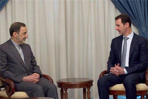 Velayati meets with President Assad in Damascus (Mehr, January 16, 2018)