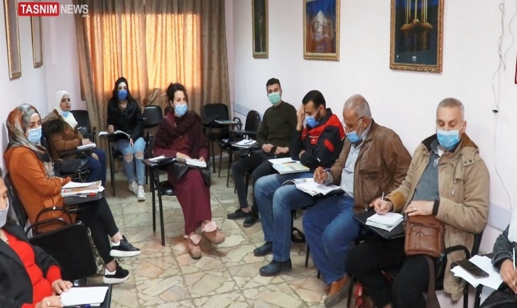 Studying Persian at Damascus University (Tasnim, April 19, 2021)