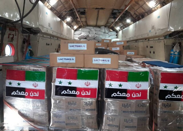 Iranian aid for the Syrian earthquake victims (ISNA, February 14, 2023)