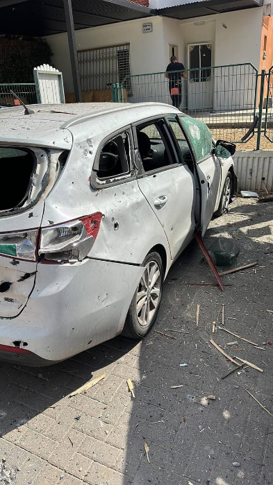 Damage caused in Sderot (Sderot municipality spokeswoman, October 12, 2023)