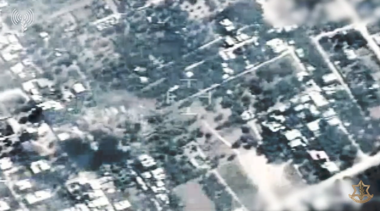 Recent Israeli Air Force strikes in the Gaza Strip (IDF website, October 18, 2023)