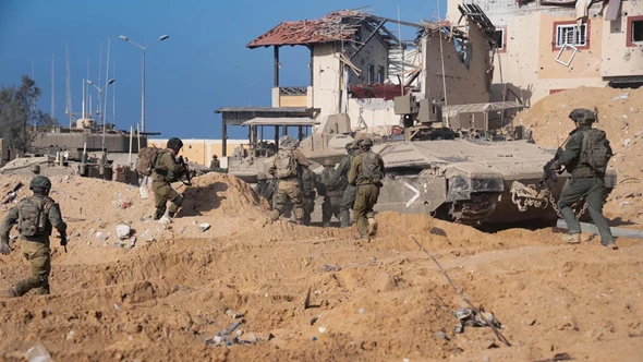 Documenting the forces’ activities (IDF spokesman website, November 10, 2023)