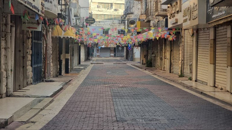 General strike in Nablus.